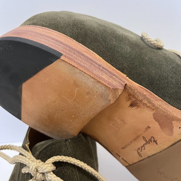 Green Suede Shoes by Esquivel - Picture 14 of 14